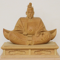 『木彫りの天神様』が仕上がってきました。