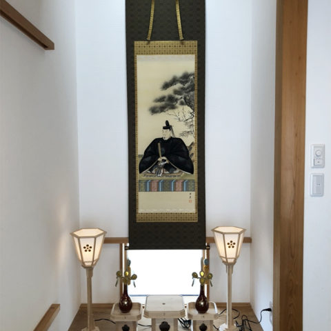 天神様　掛軸セット