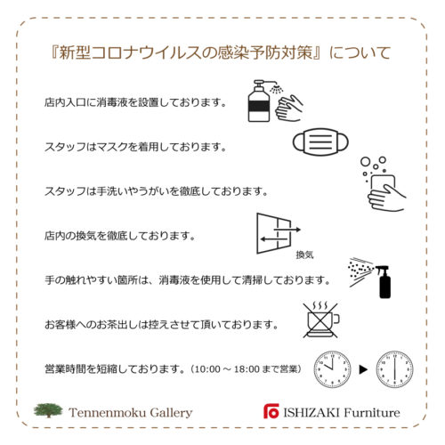 『新型コロナウイルスの感染予防対策』について