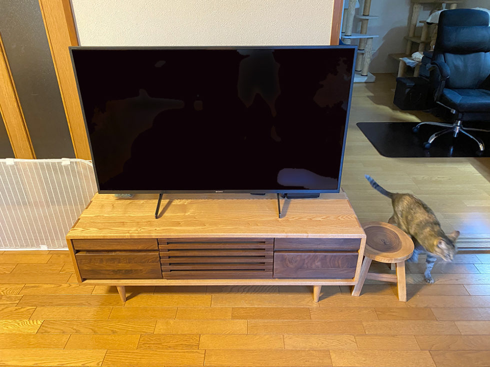 無垢のテレビボード　スイート１２５Ｈｉ