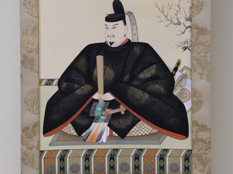 天神様　掛軸　北条静香
