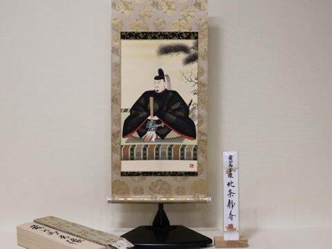 天神様　掛軸　北条静香