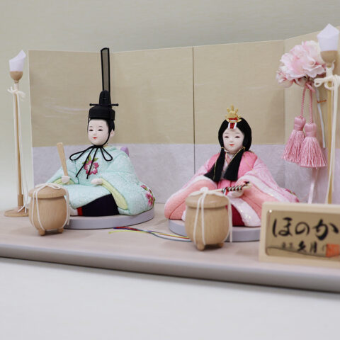 雛人形　木目込み親王飾り　ほのか　久月