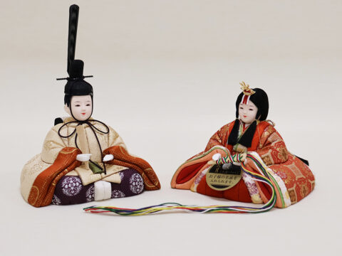 雛人形　木目込み収納親王飾り　ほのか　久月
