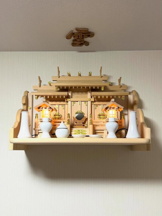 ヒノキ　神棚セット