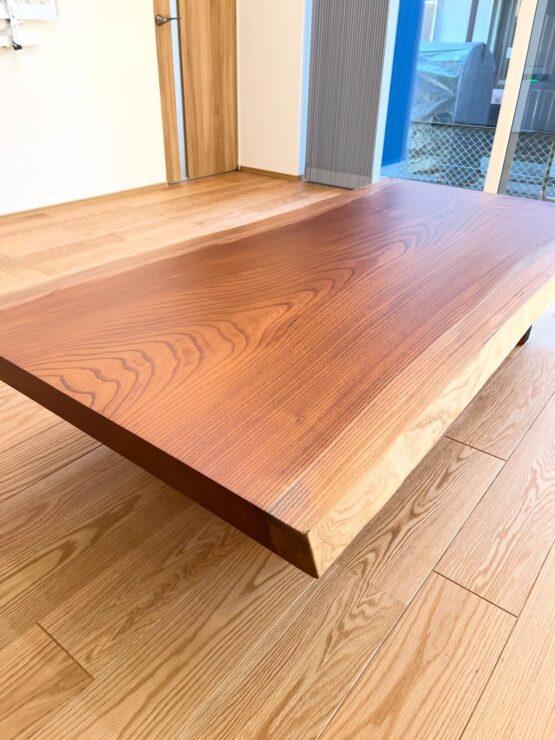 一枚板テーブル　欅1800