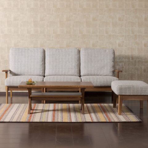 天然木ソファ キオリ イバタインテリア