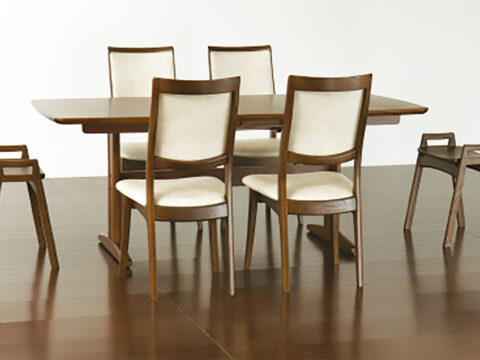 天然木ダイニングテーブルセット　リファクション　イバタインテリア