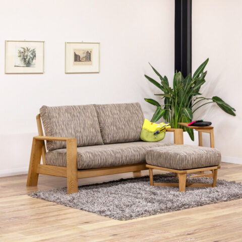 天然木ソファ クアトロ オーク